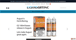 Desktop Screenshot of liquidartinc.com