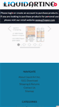 Mobile Screenshot of liquidartinc.com